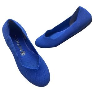 Rothy’s The Flat Shoe Cobalt Blue
